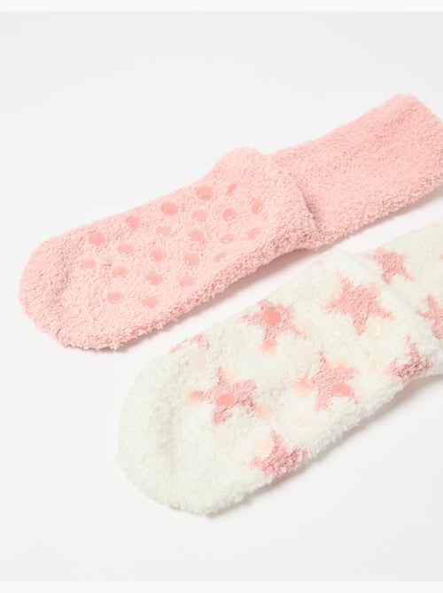 Empaqueta 2 pares de calcetines antideslizantes, MO Fashion - Kiabi
