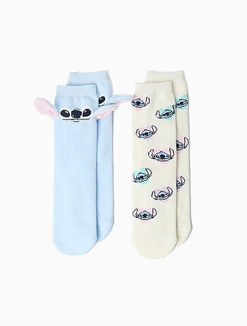 Empaqueta 2 pares de calcetines 'stitch' â©disney, mo fashion
