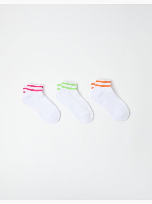 Empaqueta 3 pares de calcetines hasta el tobillo, MO Fashion - Kiabi