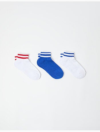Empaqueta 3 pares de calcetines hasta el tobillo, MO Fashion