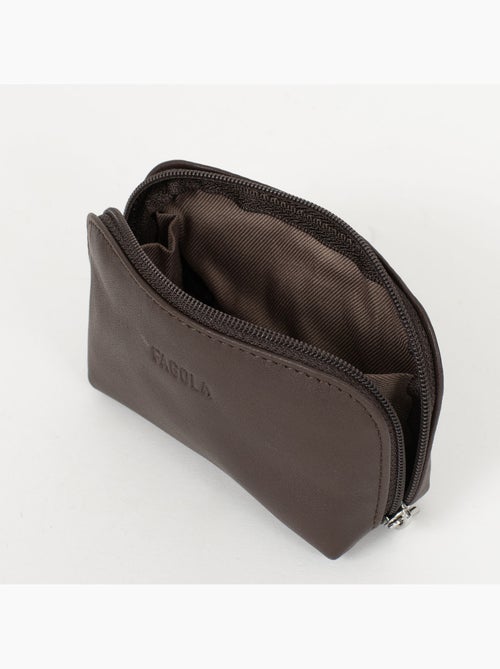 Émy - cartera - cuero - Kiabi