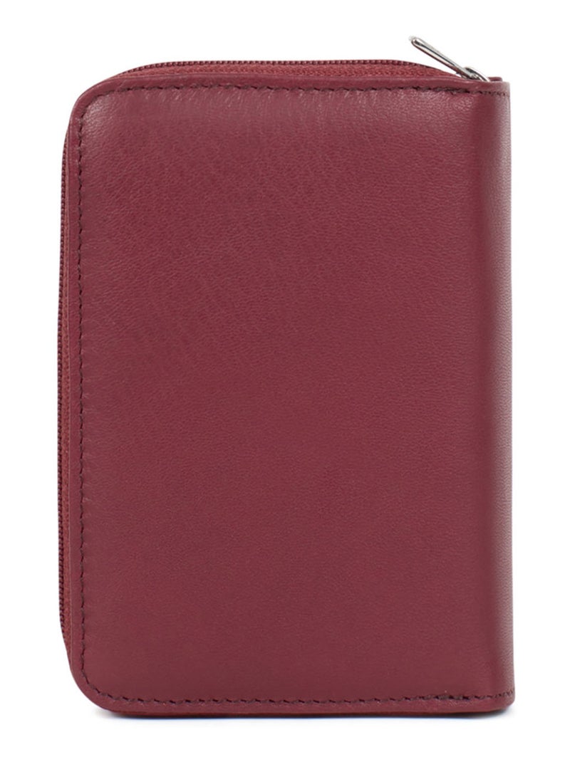 ÉMY - Cartera - Cuero Negro Burdeos - Kiabi