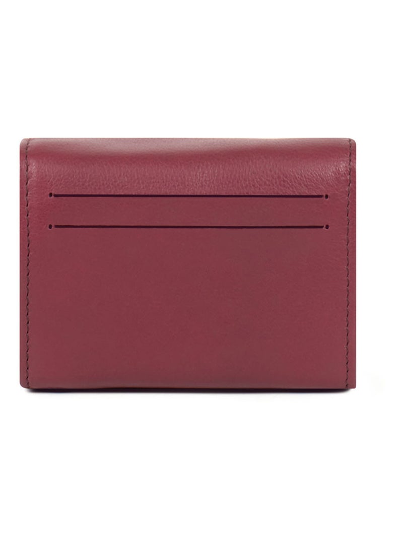 ÉMY - Cartera - Cuero Negro Burdeos - Kiabi
