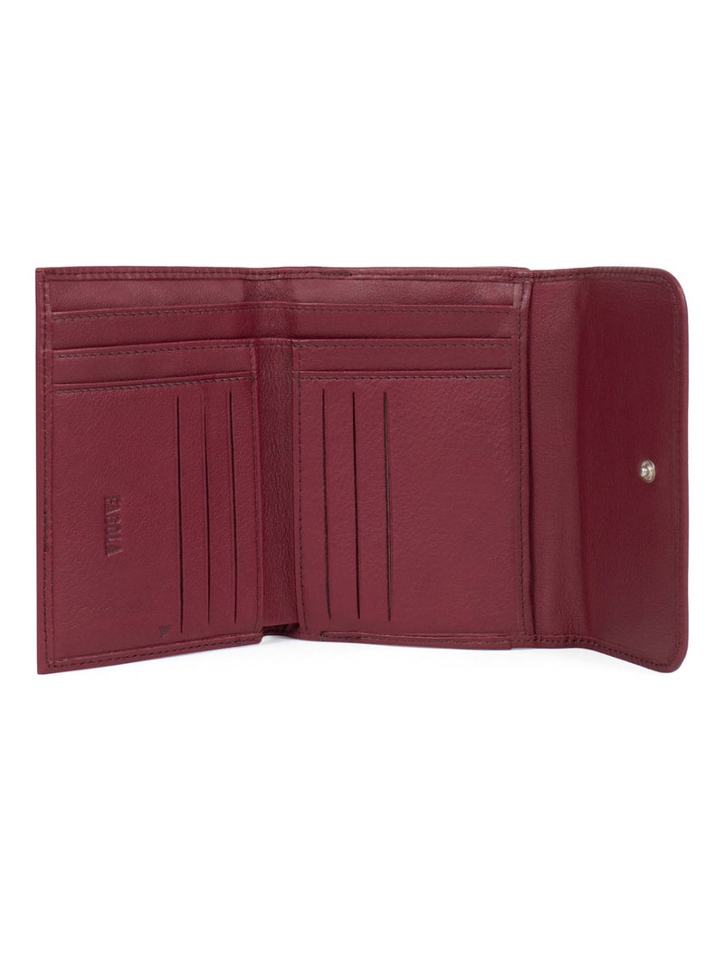 ÉMY - Cartera - Cuero Negro Burdeos - Kiabi