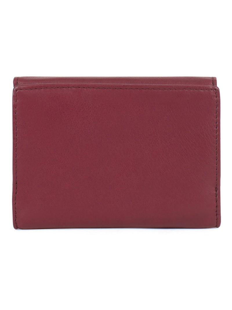 ÉMY - Cartera - Cuero Negro Burdeos - Kiabi