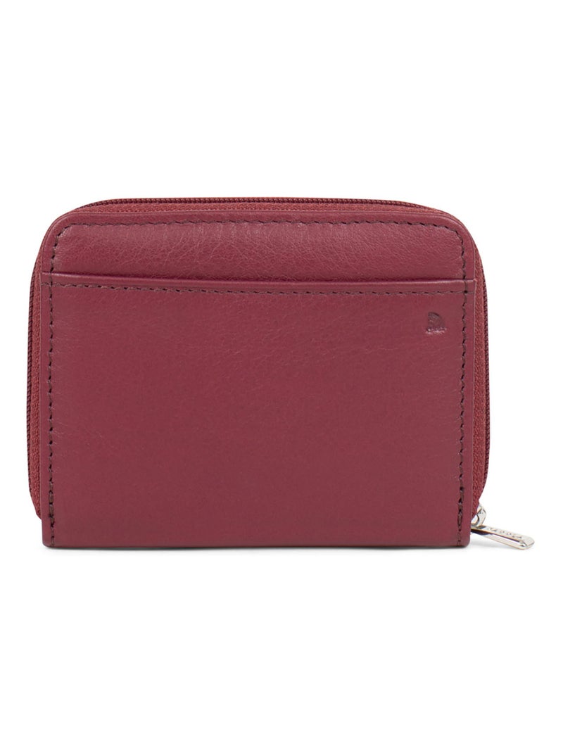 ÉMY - Cartera - Cuero Negro Burdeos - Kiabi