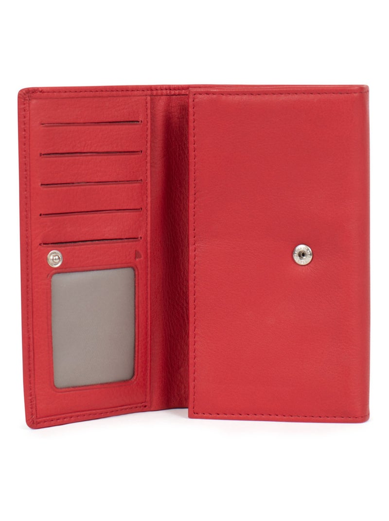 ÉMY - Cartera - Cuero Rojo oscuro - Kiabi
