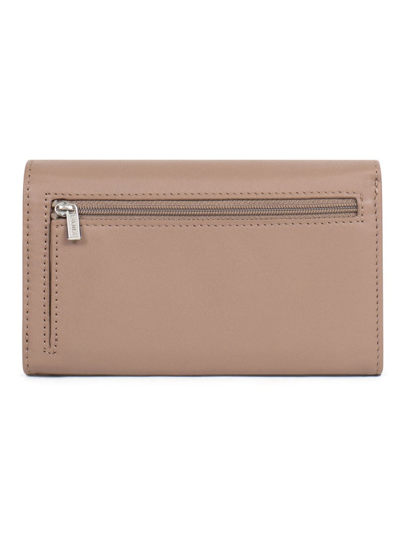 ÉMY - Cartera - Cuero Taupe - Kiabi