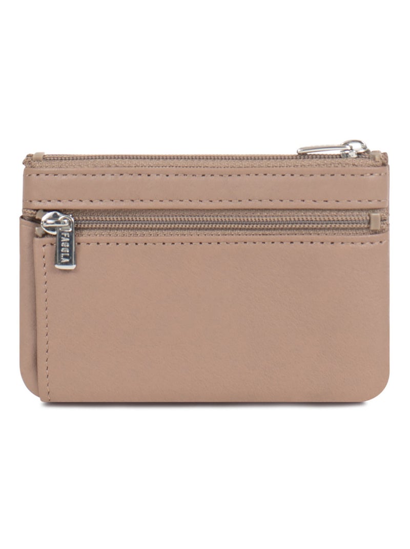 ÉMY - Cartera - Cuero Taupe - Kiabi