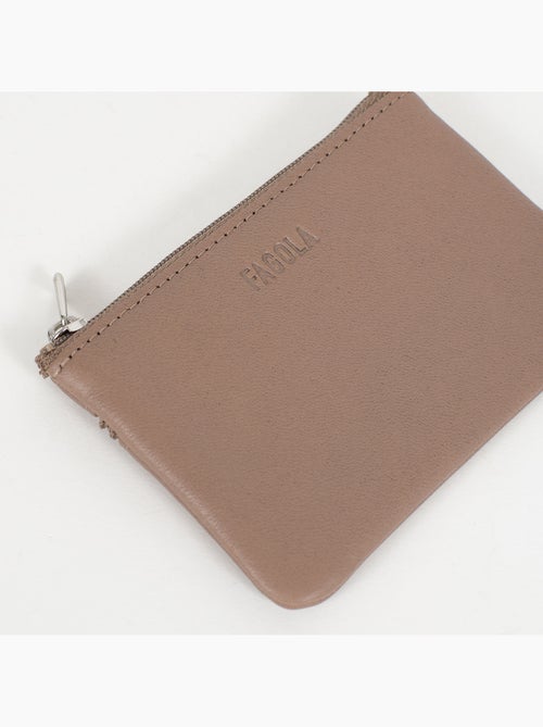 Émy - cartera - cuero - Kiabi