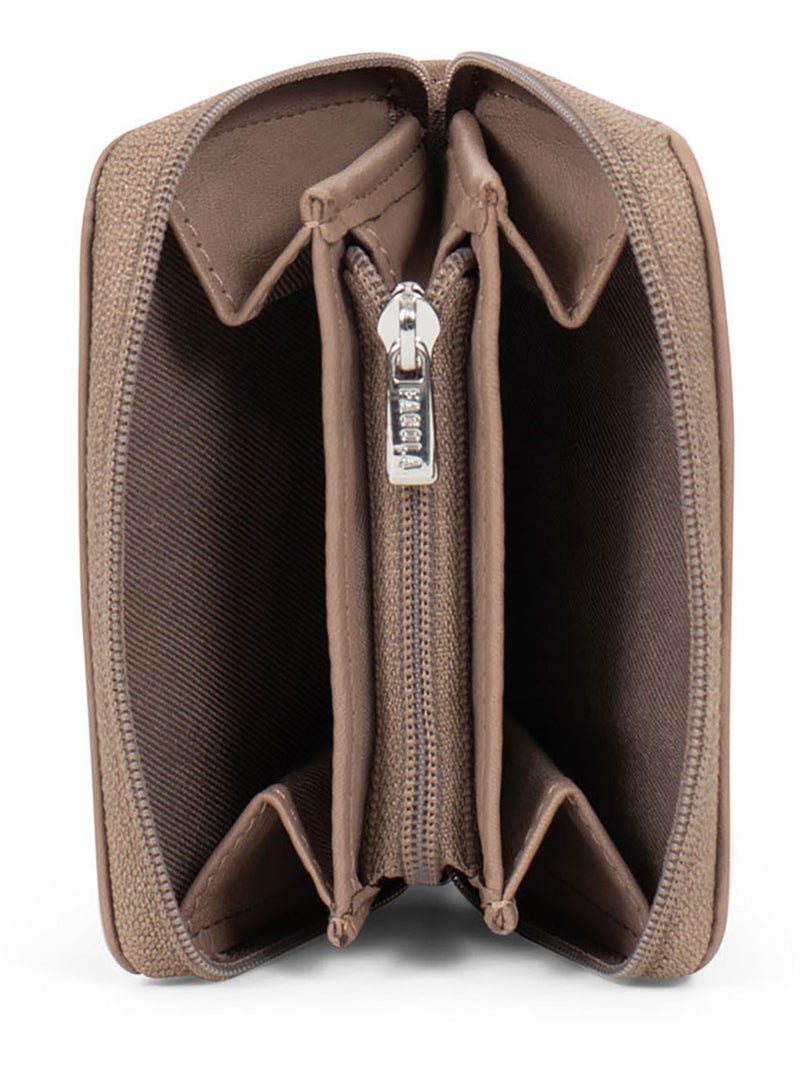 ÉMY - Cartera - Cuero Taupe - Kiabi