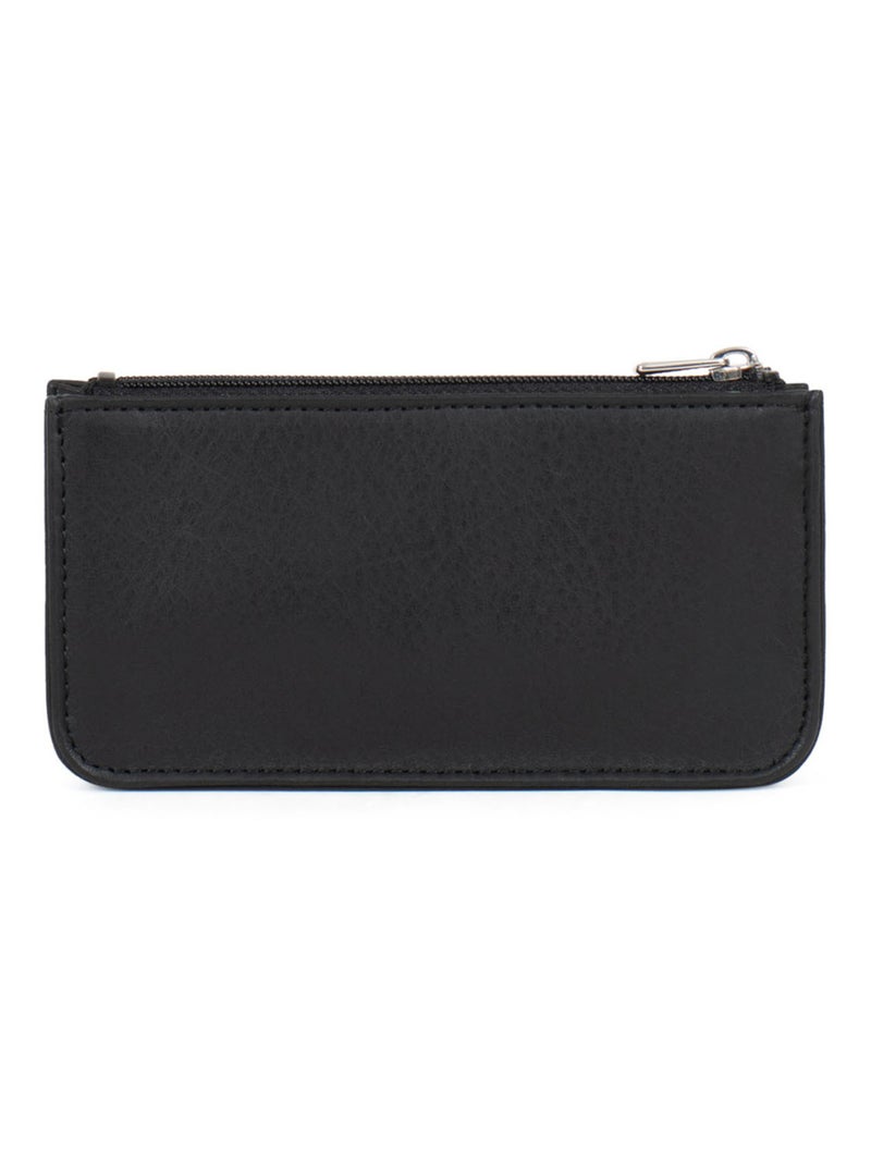 ÉMY - Estuche para llavero - Cuero Negro - Kiabi