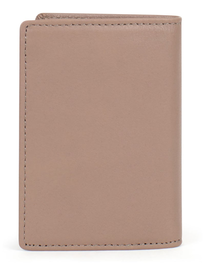 ÉMY - Tarjetero - Piel Taupe - Kiabi