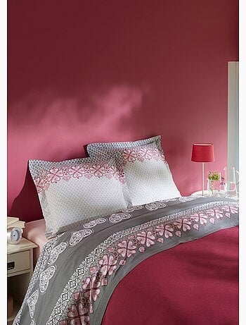 Encantador juego de ropa de cama estampado - Afibel