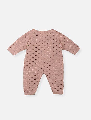 Enterizo de punto calado