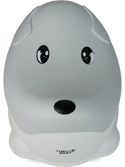 Entrenador para ir al baño con forma de perro Thermobaby gris encanto antiholores - Kiabi Entrenador para ir al baño con forma de perro Thermobaby gris encanto antiholores - Kiabi