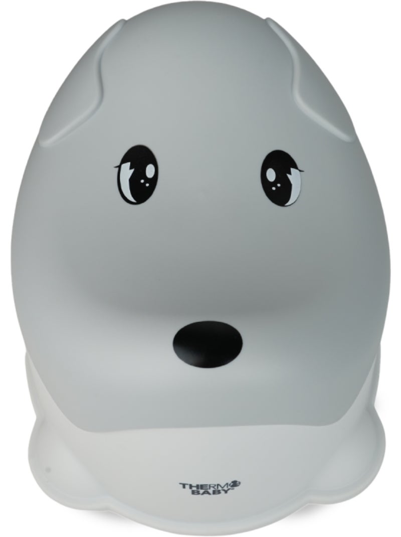 Entrenador para ir al baño con forma de perro Thermobaby gris encanto antiholores Gris - Kiabi