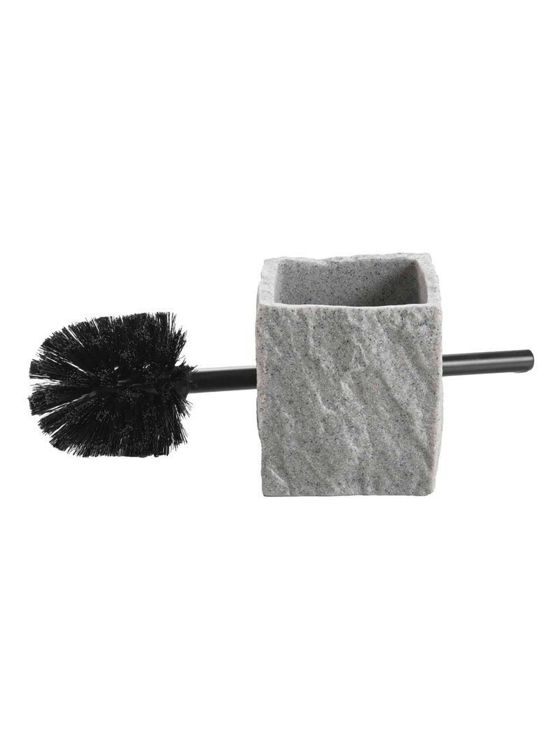 Escobilla de baño con efecto mineral Gris - Kiabi