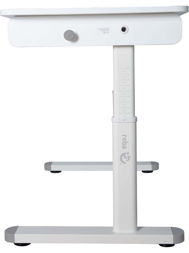 Escritorio Basic regulable en altura Blanco - Kiabi