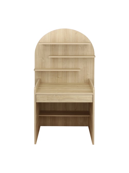 Escritorio infantil - diseño arqueado en madera de roble - SAUTHON - Kiabi