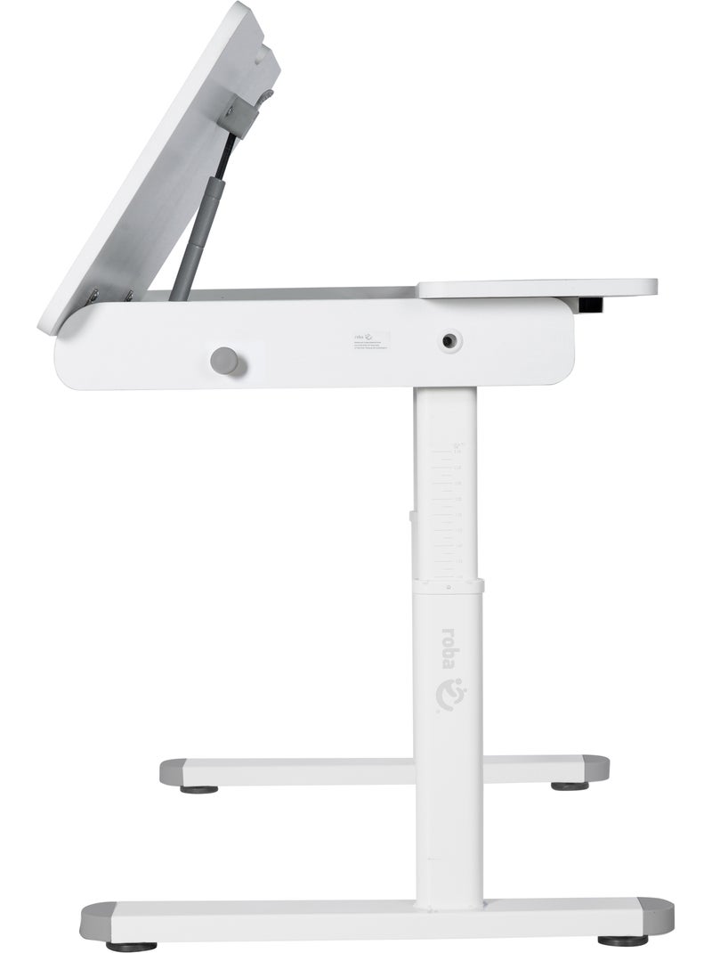 Escritorio infantil Smart Grow con tablero inclinable Blanco - Kiabi