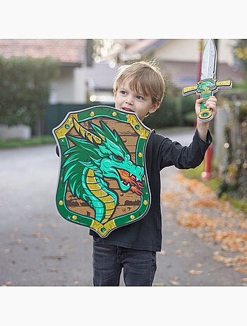 Escudo de caballero dragón de espuma - Great Pretenders