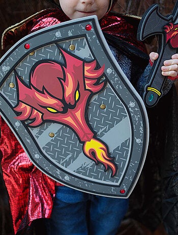 Escudo de caballero dragón de espuma | Great Pretenders