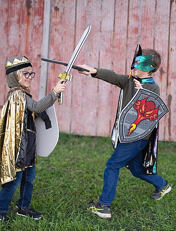 Escudo de caballero dragón de espuma | Great Pretenders