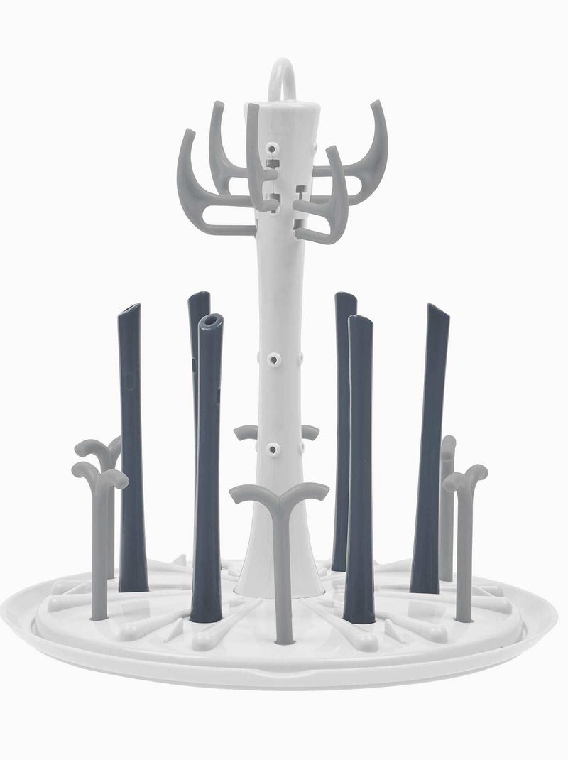 Escurridor De Biberones Rosa - Práctico Organizador Para Secar Tetinas Y Biberones Después De Lavarlos