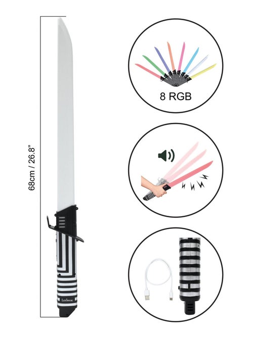 Espada láser LED con efectos sonoros - Kiabi