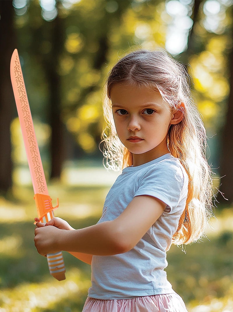 Espada láser LED de Naruto con efectos de sonido Naranja - Kiabi