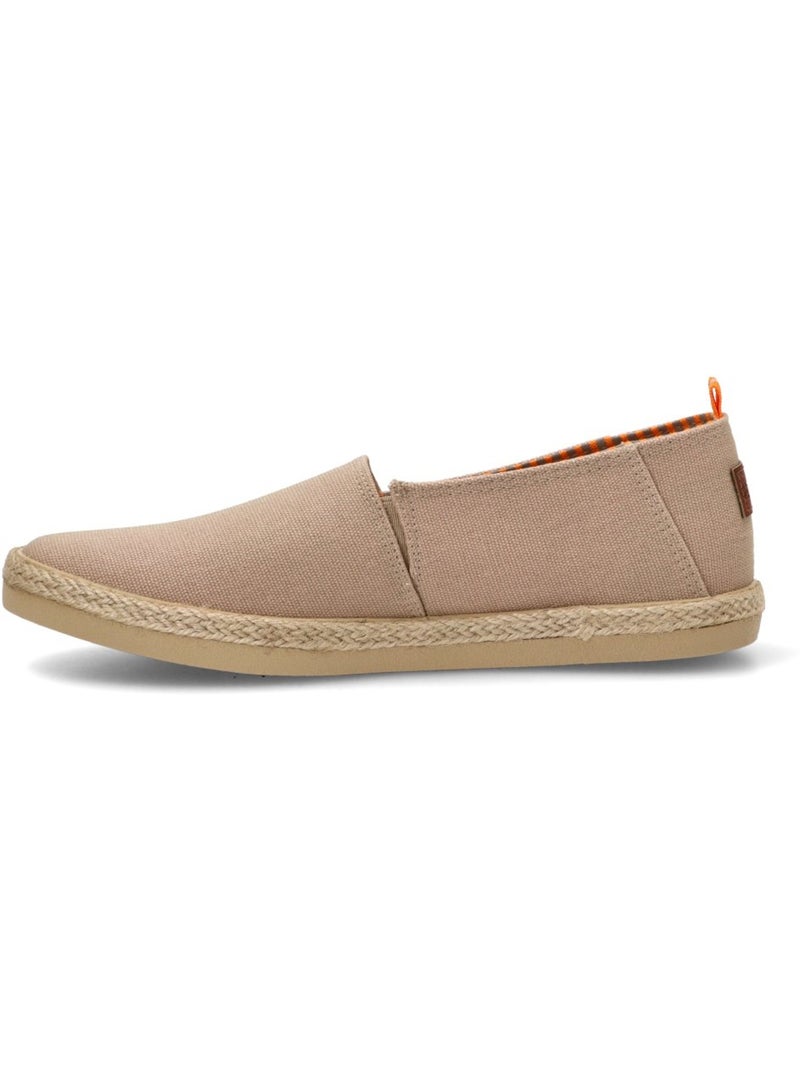 Esparteña Valenciana Alpargata Diario Hombre Suela Plana - Etika Beige - Kiabi