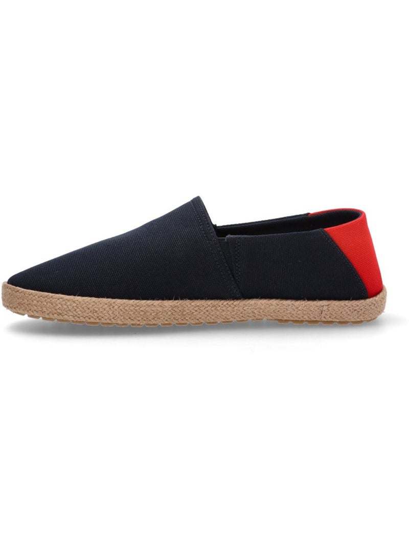 Esparteña Valenciana Alpargata Diario Hombre Suela Plana - Tommy Hilfiger Azul marino - Kiabi