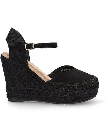 Esparteña Valenciana Alpargata Diario Mujer Cuña Alta - Luna Collection