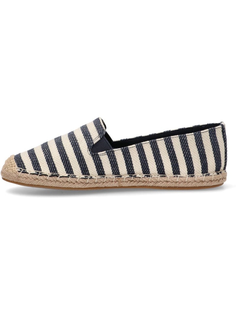 Esparteña Valenciana Alpargata Diario Mujer Suela Plana - Tommy Hilfiger Azul - Kiabi