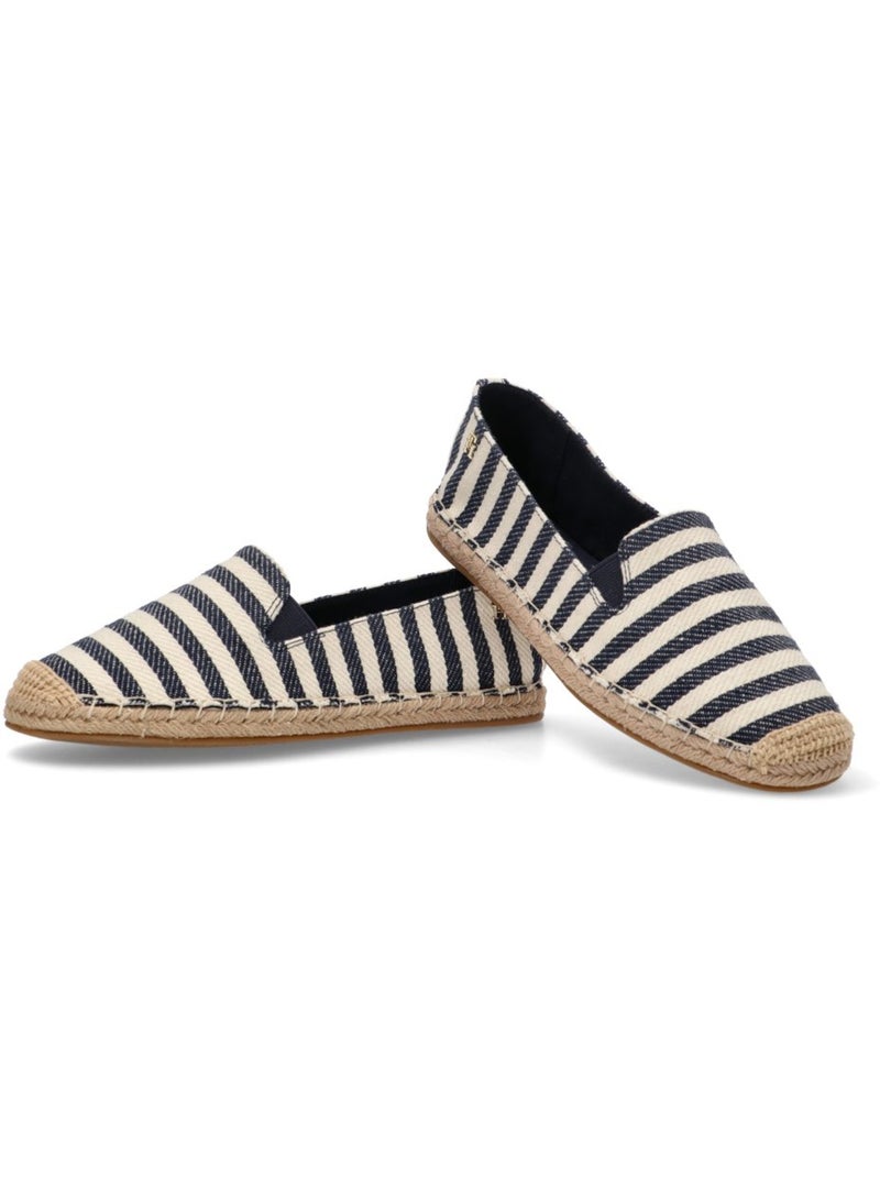 Esparteña Valenciana Alpargata Diario Mujer Suela Plana - Tommy Hilfiger Azul - Kiabi