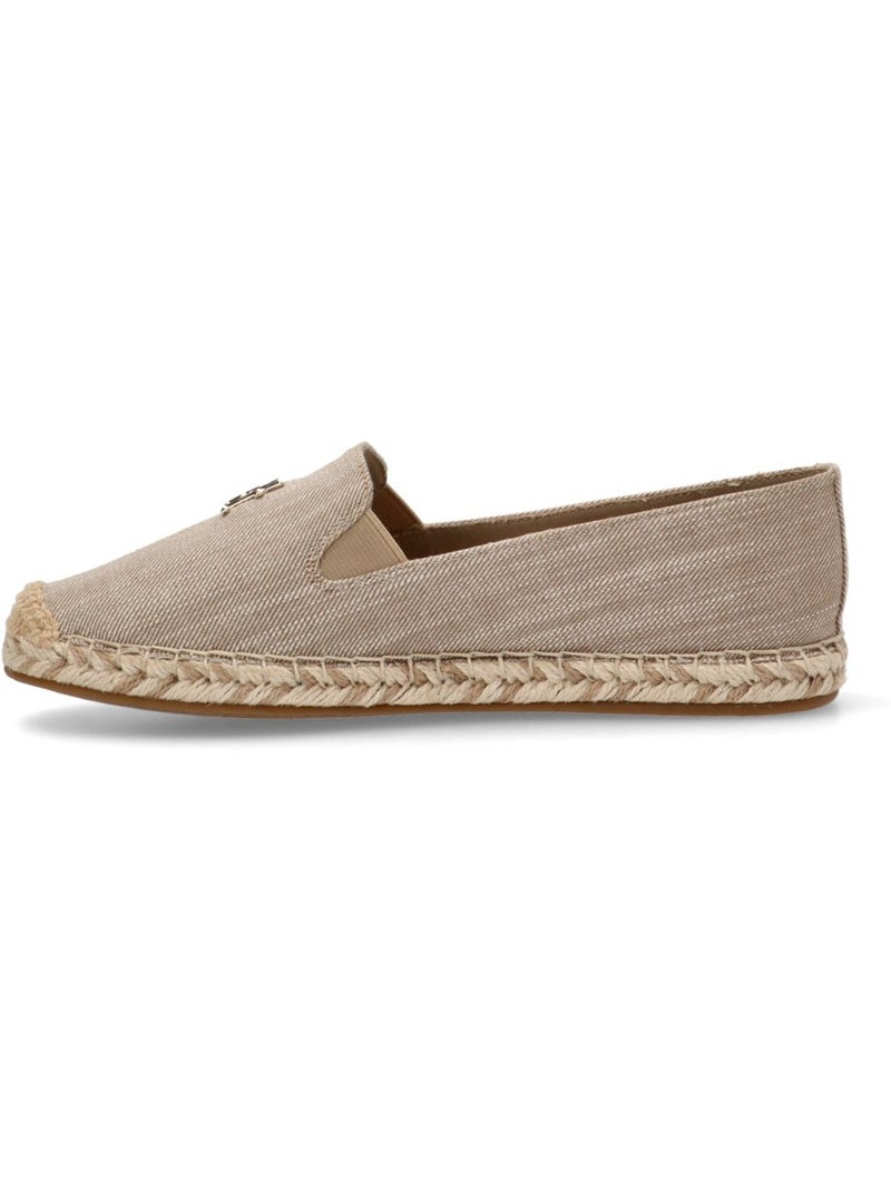 Esparteña valenciana alpargata diario mujer suela plana - tommy hilfiger Beige - Kiabi