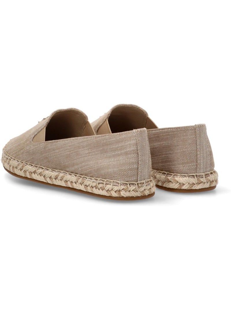 Esparteña valenciana alpargata diario mujer suela plana - tommy hilfiger Beige - Kiabi
