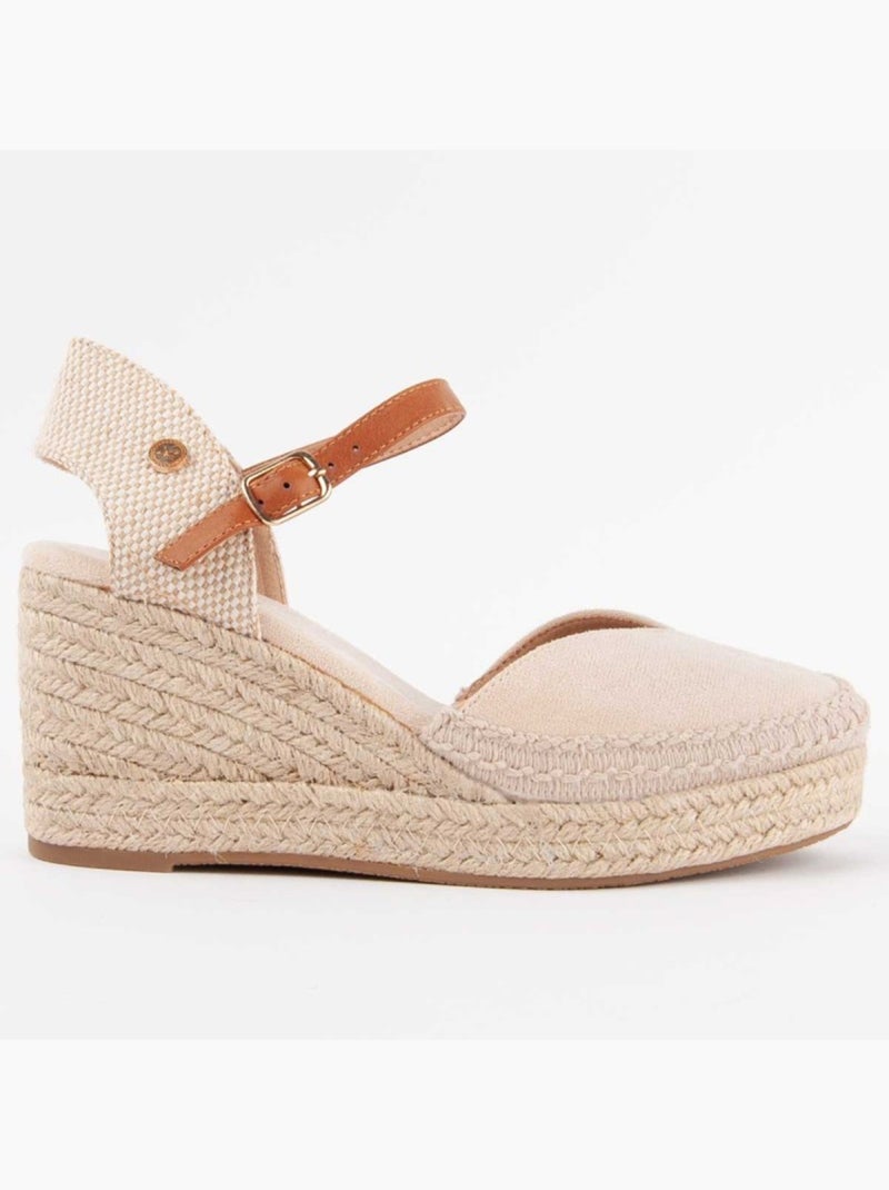 Espartos Cuña Sintetico Montevita Beige - Kiabi