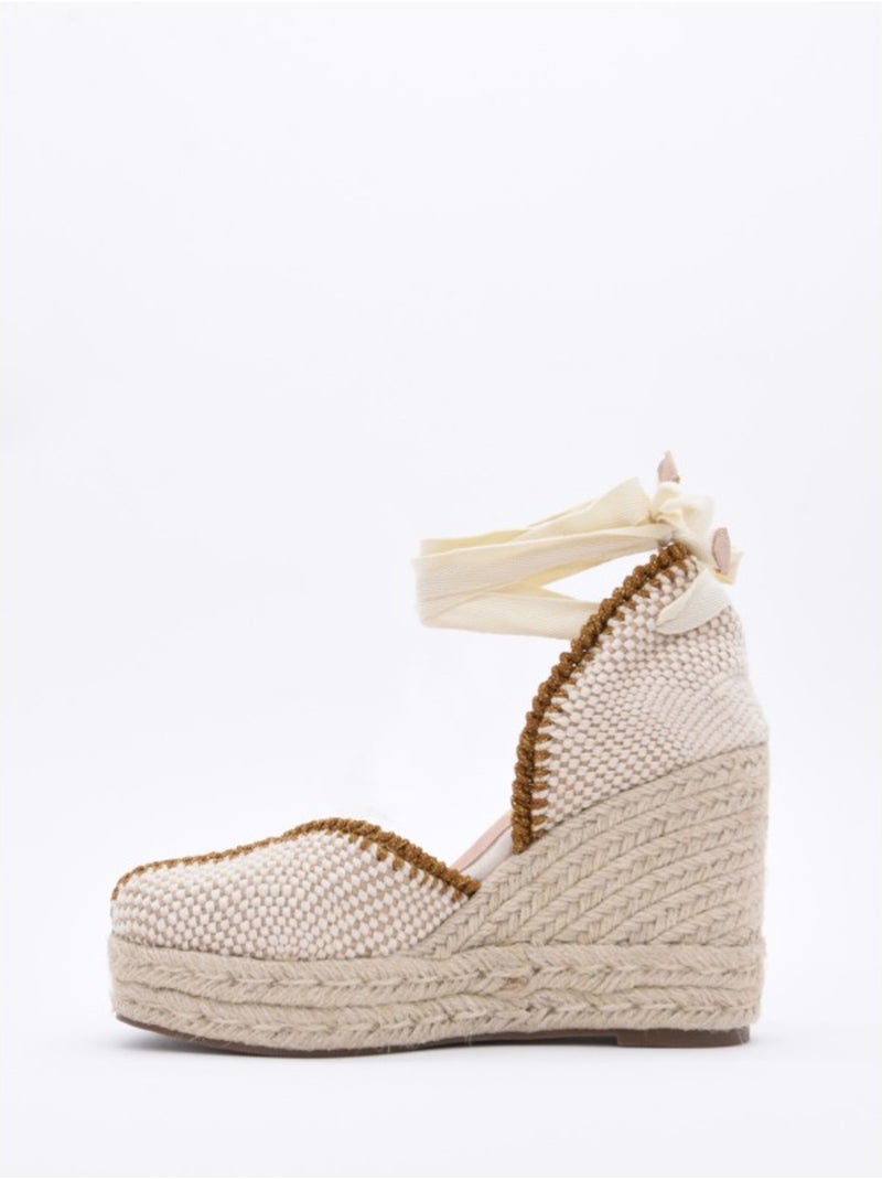 Espartos Cuña Sintetico Montevita Beige - Kiabi