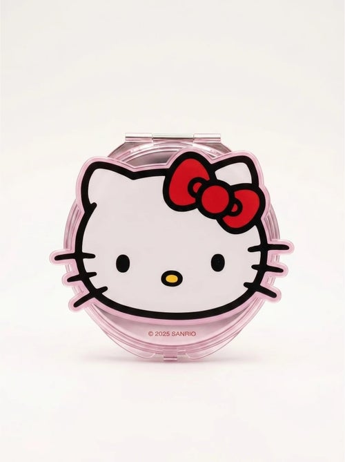Espejo de bolsillo redondo doble cara con aumento Hello Kitty Sanrio - Kiabi