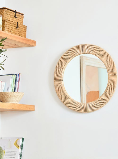 Espejo de pared redondo 40cm - Kiabi