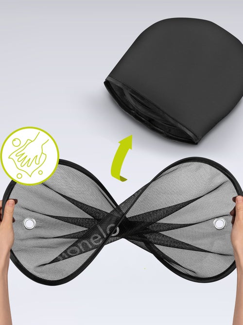 Espejo grande y 2 parasoles LIONELO - Protección UV - Kiabi