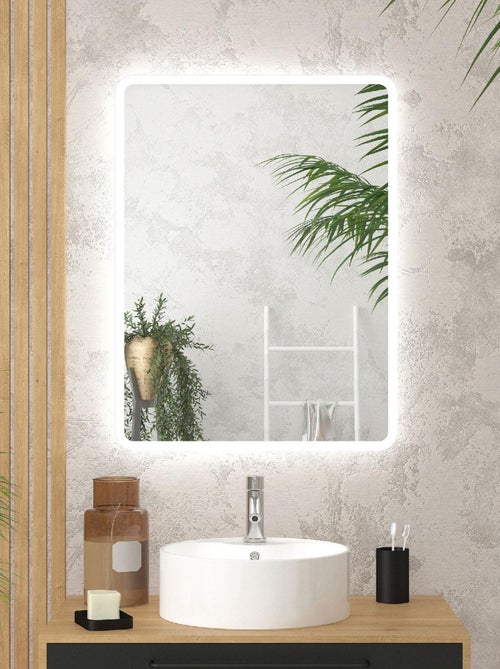 Espejo LED rectangular - Kiabi