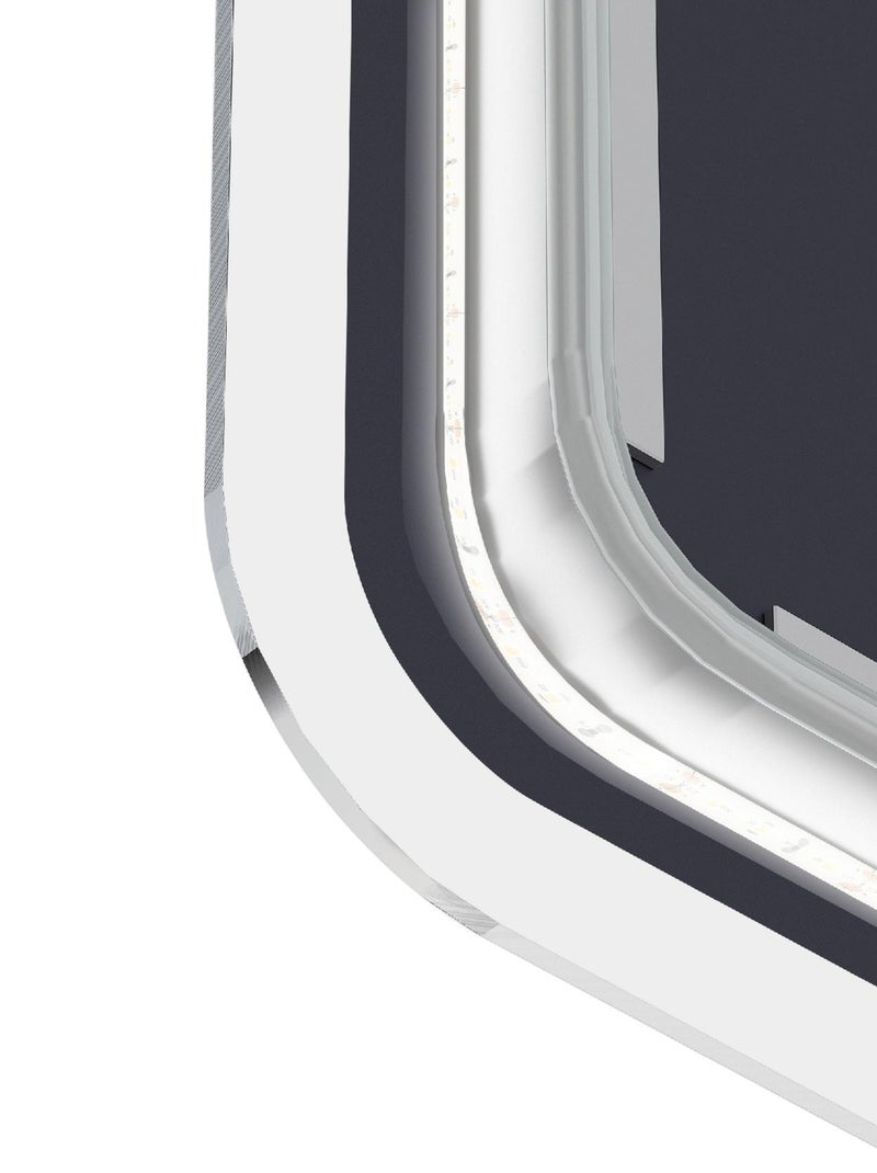 Espejo LED rectangular Blanco - Kiabi