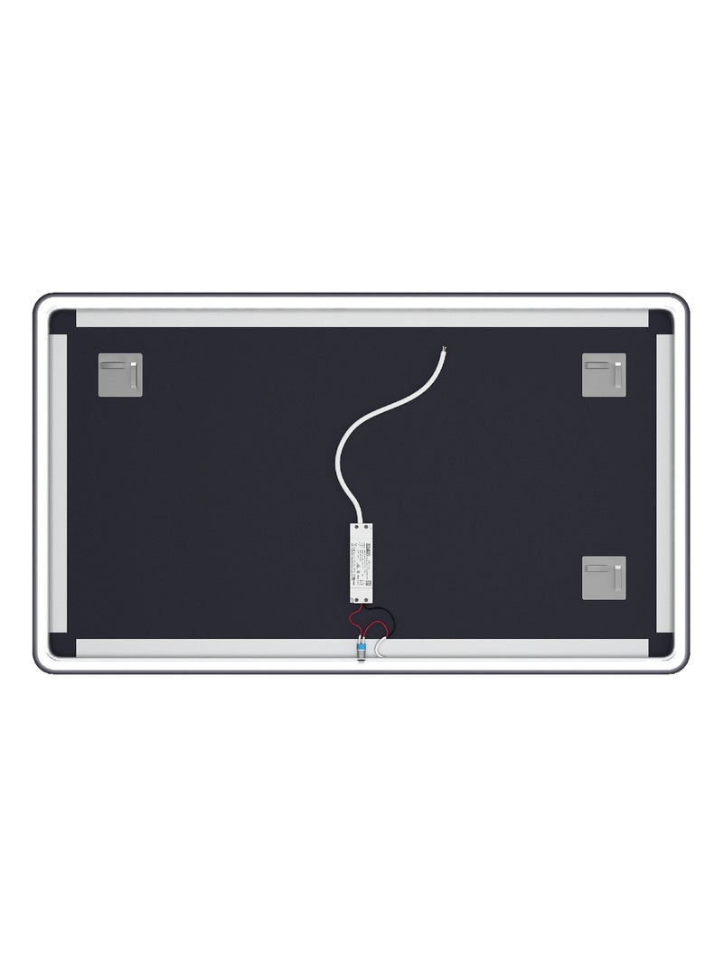 Espejo LED rectangular Blanco - Kiabi