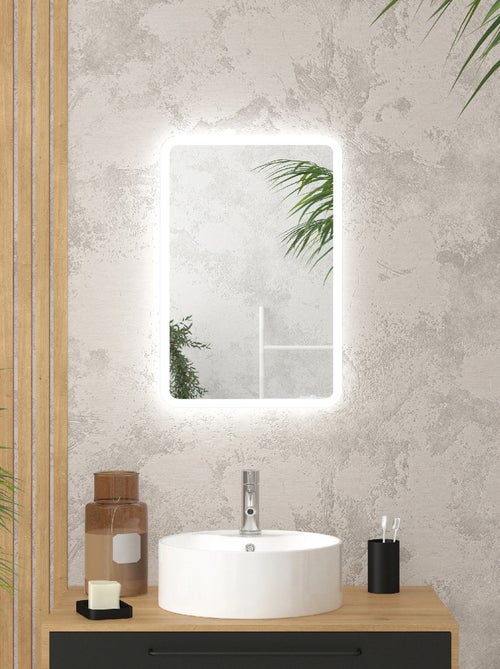 Espejo LED rectangular - Kiabi