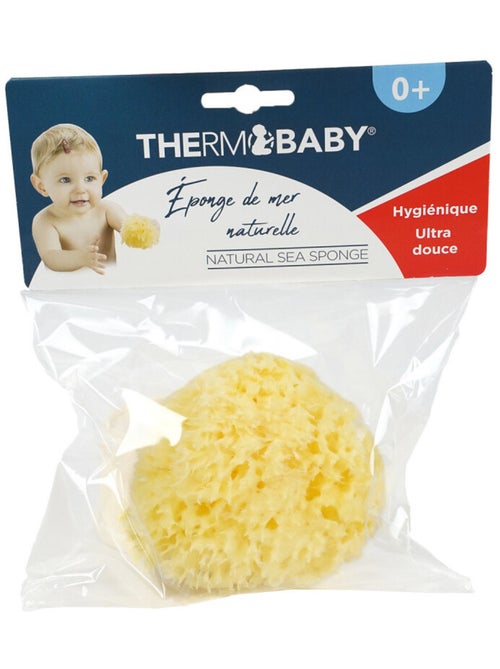 Esponja de mar natural en forma de nido de abeja Thermobaby para el baño del bebé - Kiabi Esponja de mar natural en forma de nido de abeja Thermobaby para el baño del bebé - Kiabi