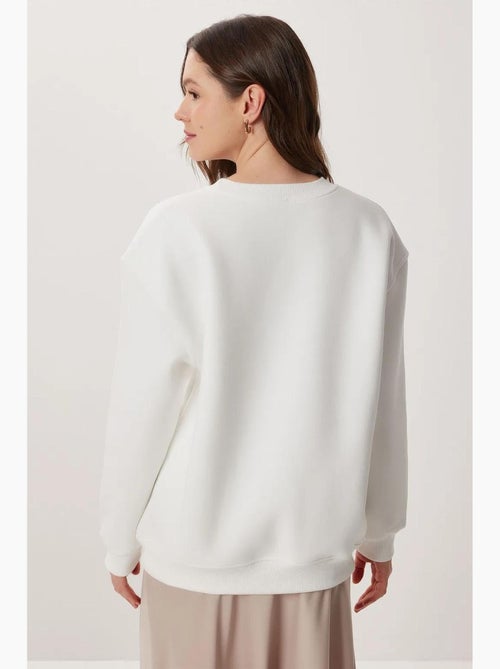 Estambul sudadera de punto de manga larga con cuello redondo istanbul - Kiabi