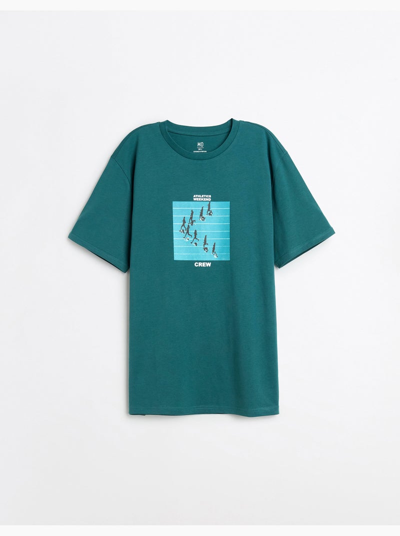 Estampado de camiseta, MO Fashion Verde - Kiabi